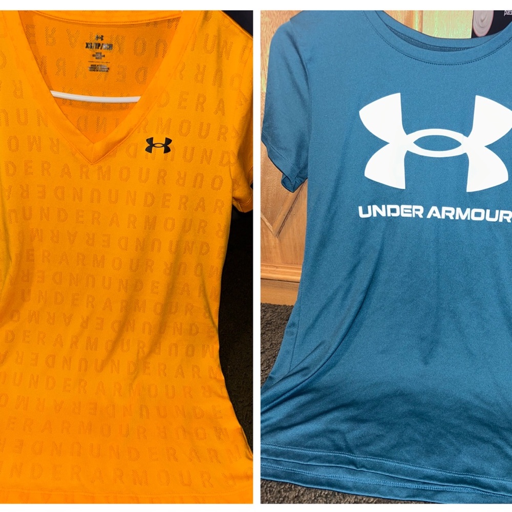 Women’s Under Armour s/s tops XS
